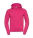 Sweat À Capuche Authentic Homme Fuchsia Russell-1
