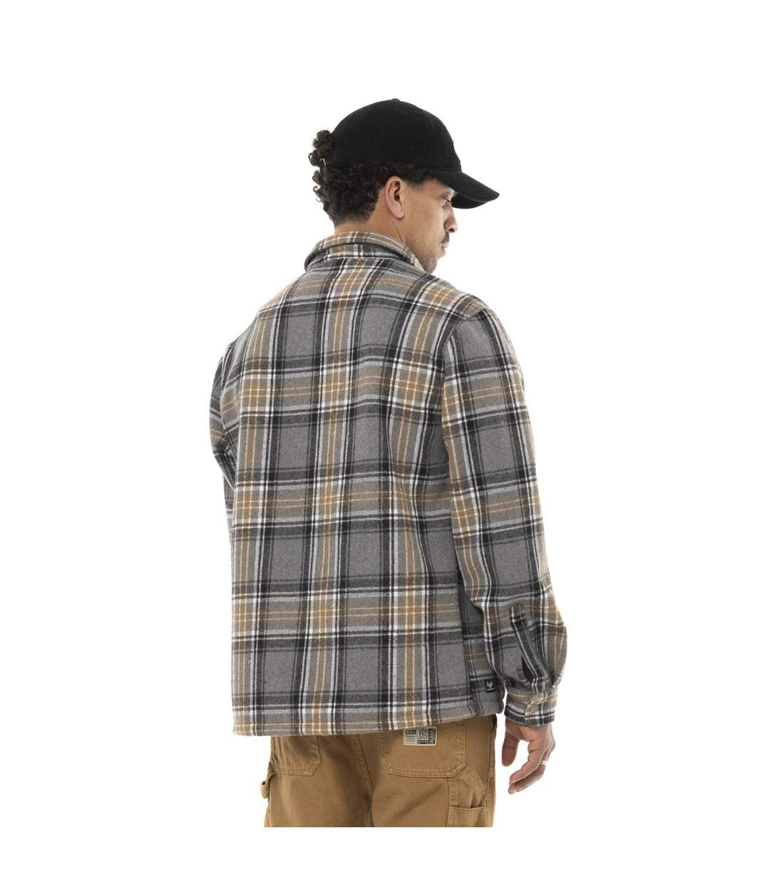 Surchemise homme en flanelle à carreaux Pepper Vondutch-4