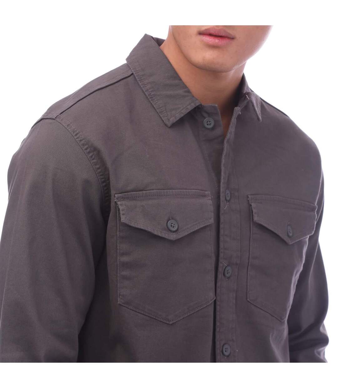 Surchemise homme gris Jack And Jones-4