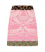Womens/ladies Bandana Knitted Mini Skirt Pink Never Fully Dressed-3