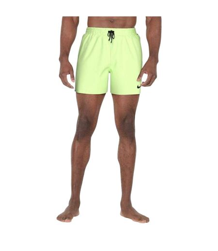Mens Swoosh Mesh Lined Swim Shorts Volt Nike