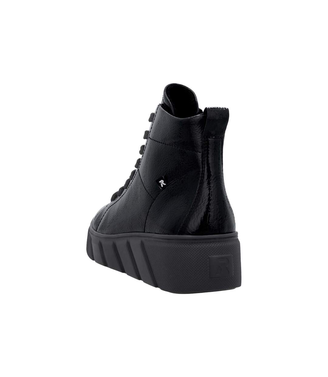Basket Montante Cuir Rieker Crashlack-4