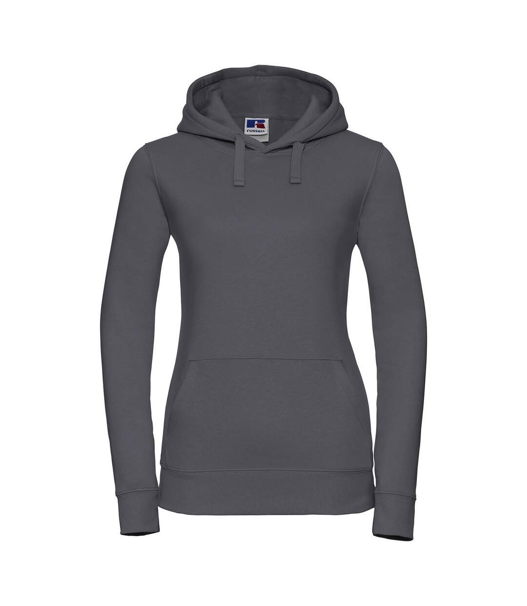 Sweat À Capuche Authentic Femme Gris Foncé Russell-1