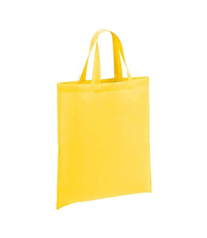 Sac de courses taille unique jaune Brand Lab