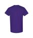 Pack Of 5  Mens Heavy Cotton Short Sleeve T-shirt  Purple Gildan-2