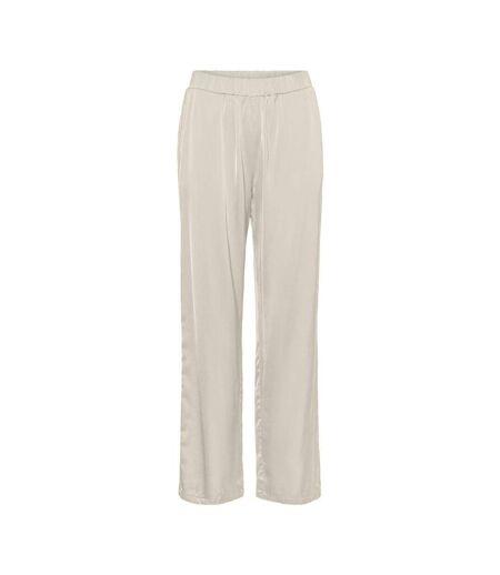 Pantalon fluide beige femme vero moda trousers