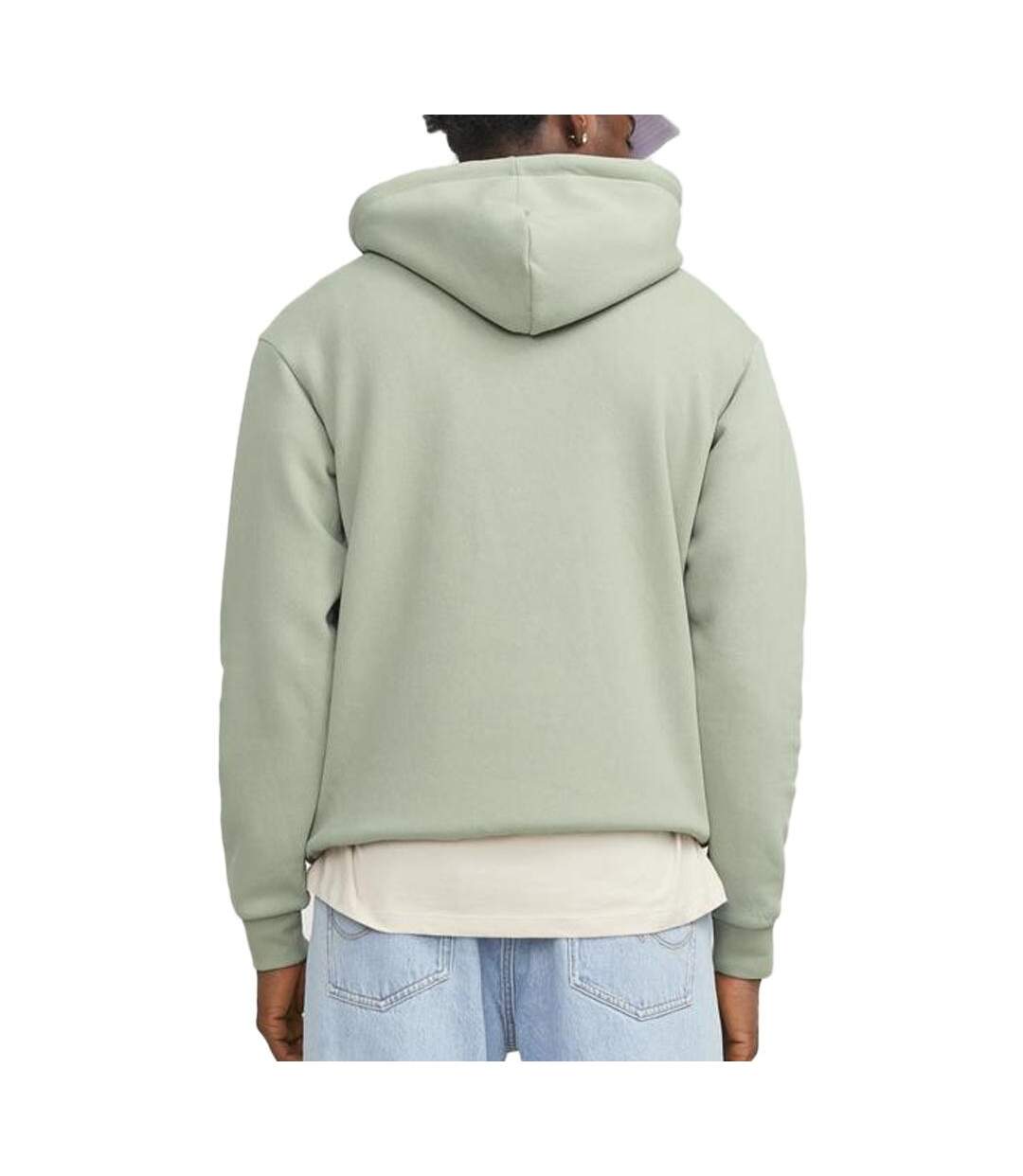 Sweat à Capuche Vert Homme JACK & JONES 12249340 - XS-2