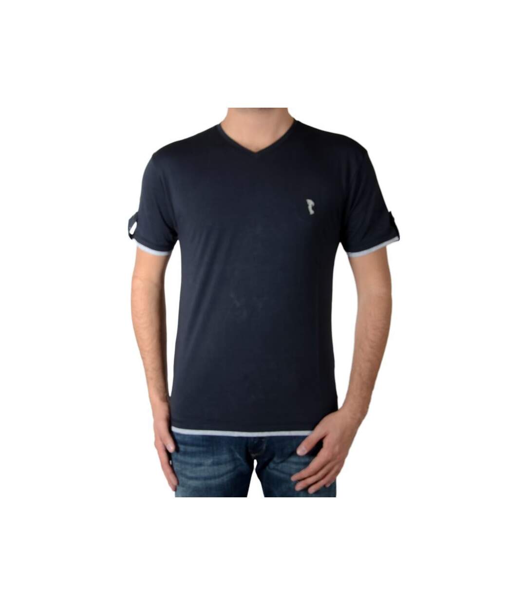 Tee Shirt Marion Roth T32 Bleu Marine-1