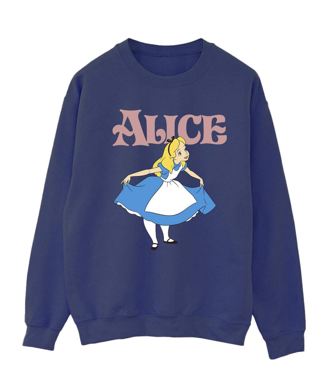 Disney - Sweat ALICE IN WONDERLAND TAKE A BOW - Femme (Bleu marine) - UTBI5609-1