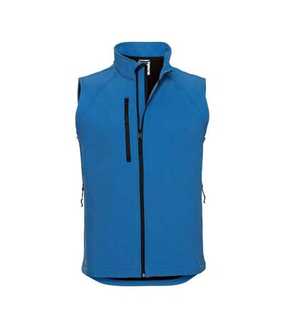 Russell Mens Softshell Vest (Azure Blue) - UTRW9653