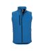 Russell Mens Softshell Vest (Azure Blue)