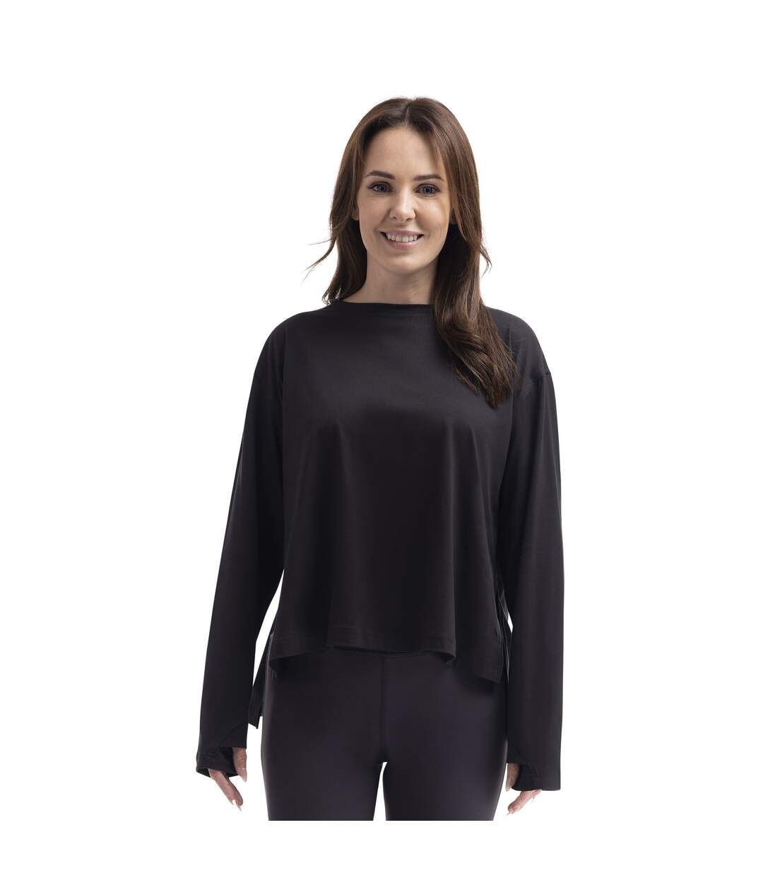 Haut Esmeralda Femme Noir Trespass-4