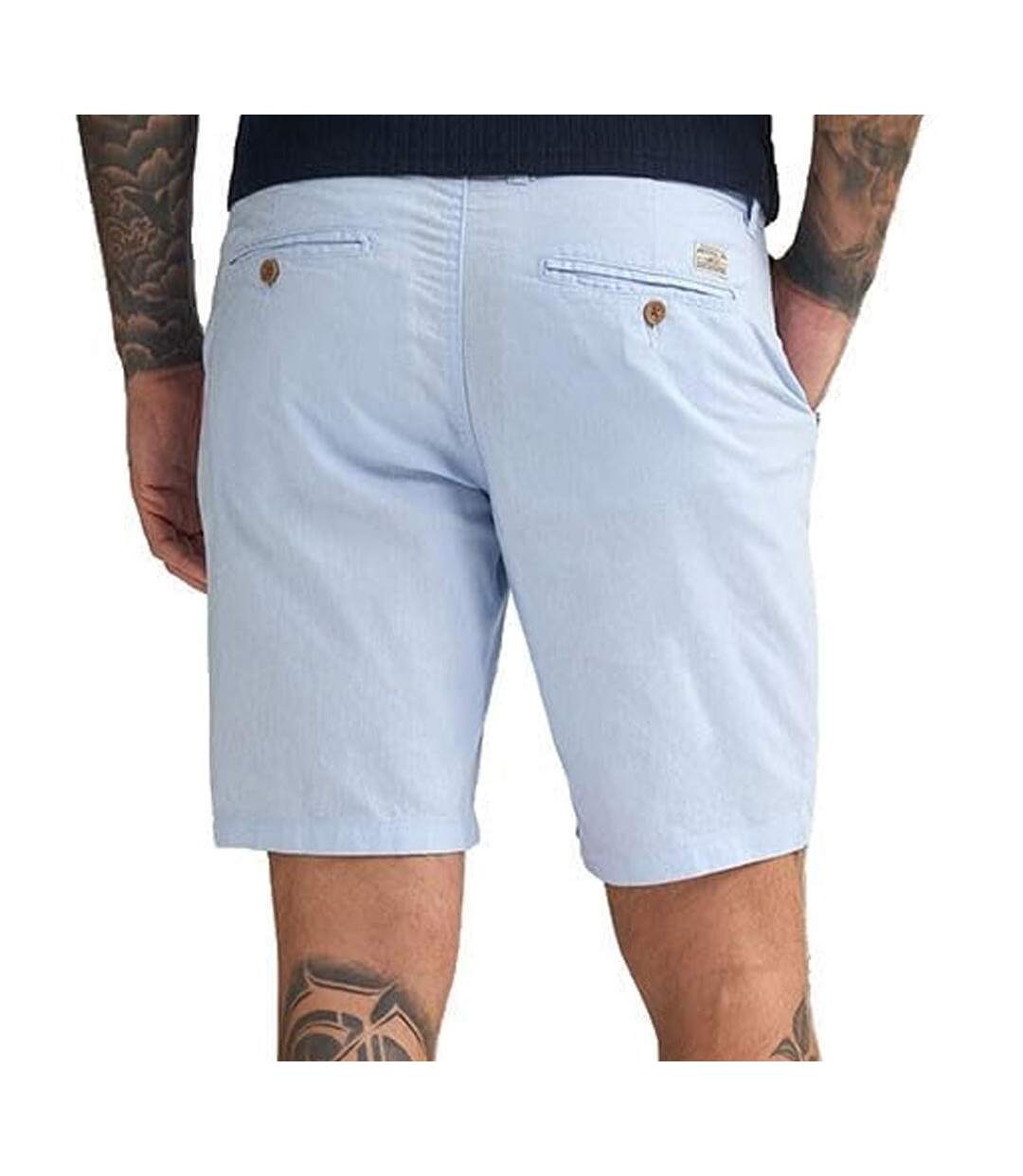 Shorts bleu homme petrol industries men denim chino-2