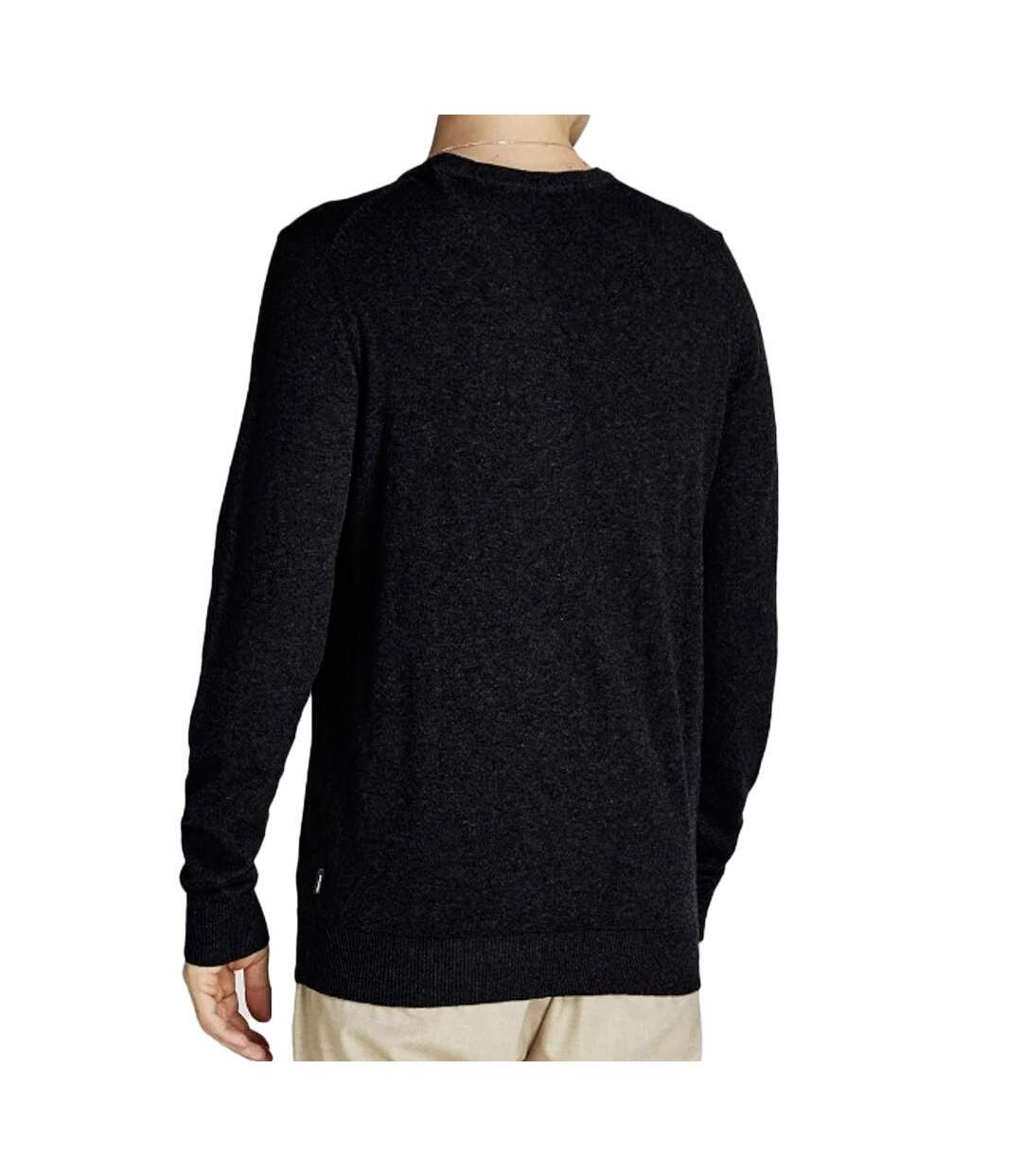 Pull Noir Homme Jack & Jones Emil 12208365 - L-2