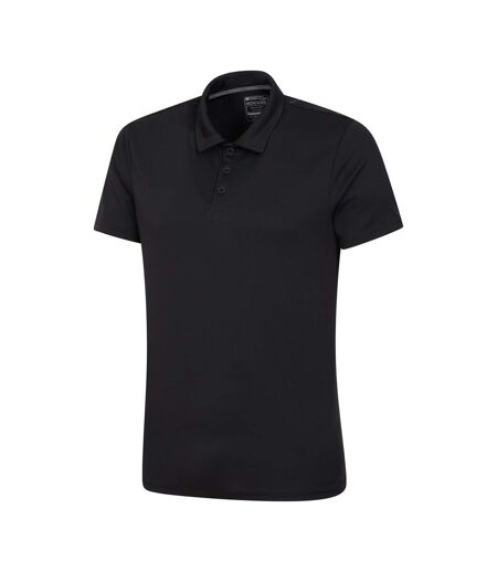 Mountain Warehouse Mens Endurance IsoCool Polo Shirt (Black) - UTMW1528