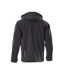 Mens Unique Shell Jacket Black Mascot-2