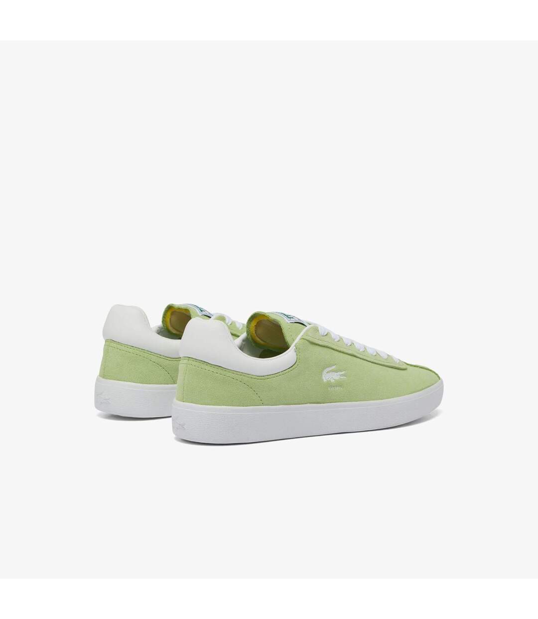 Baskets Baseshot Femme Vert Blanc Lacoste-3