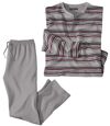 Pyjama mit gestreiftem Oberteil Atlas For Men