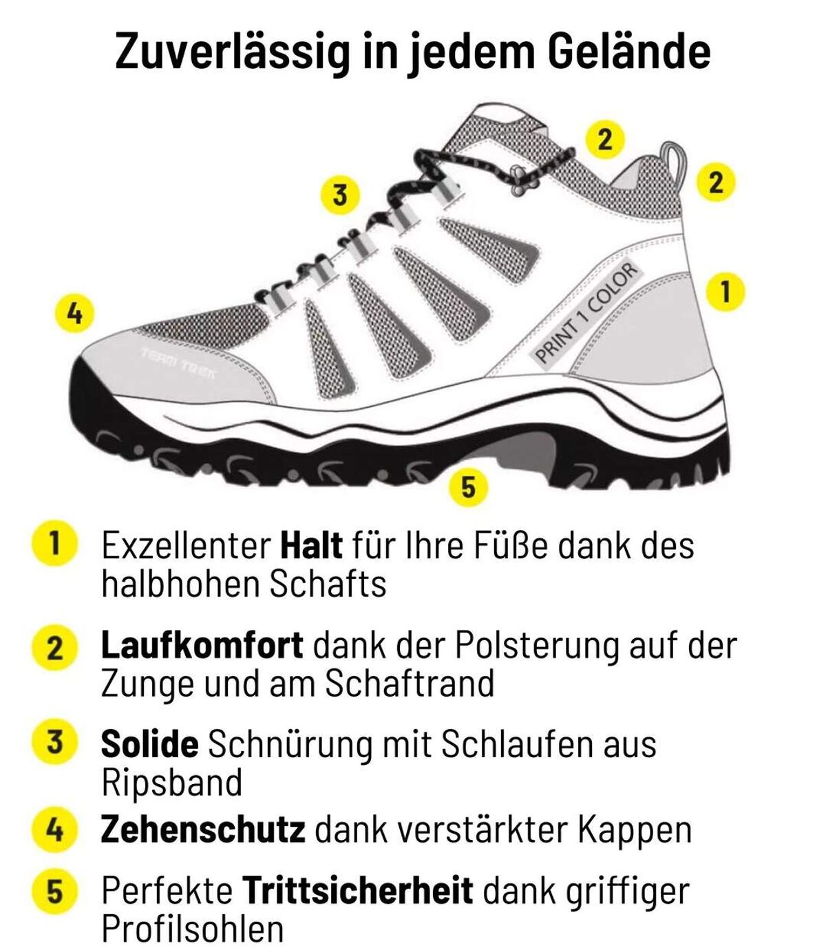 Wanderschuhe TEAM TREK(R) by Atlas For Men Atlas For Men