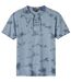 Le Tee-Shirt Tie & Dye à Col Lacé Un vent de liberté souffle sur vos-3