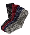 Комплект Носков с Жаккардовым Узором — 4 пары Atlas For Men