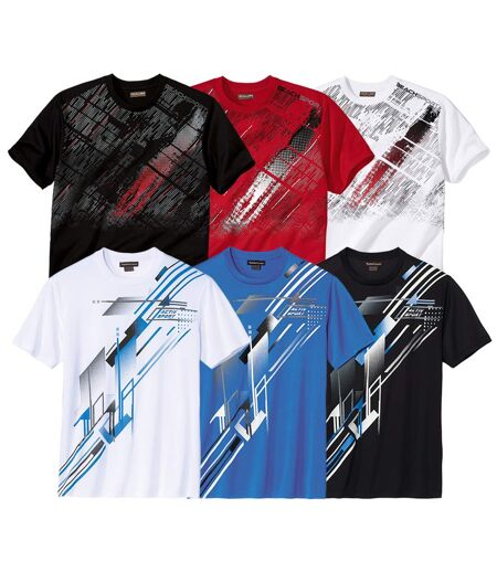 Men's Pack of 6 Sports T-Shirts