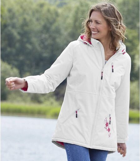 Women's Microtech Fleece-Lined Hooded Parka - Water-Repellent
