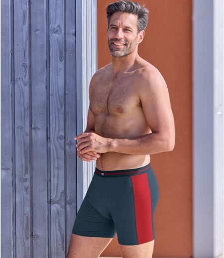 2 darabos, kényelmes boxeralsóból álló szett