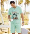 Piżama z szortami Miami Beach Atlas For Men