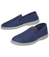 Mocassins van elastisch denim Atlas For Men