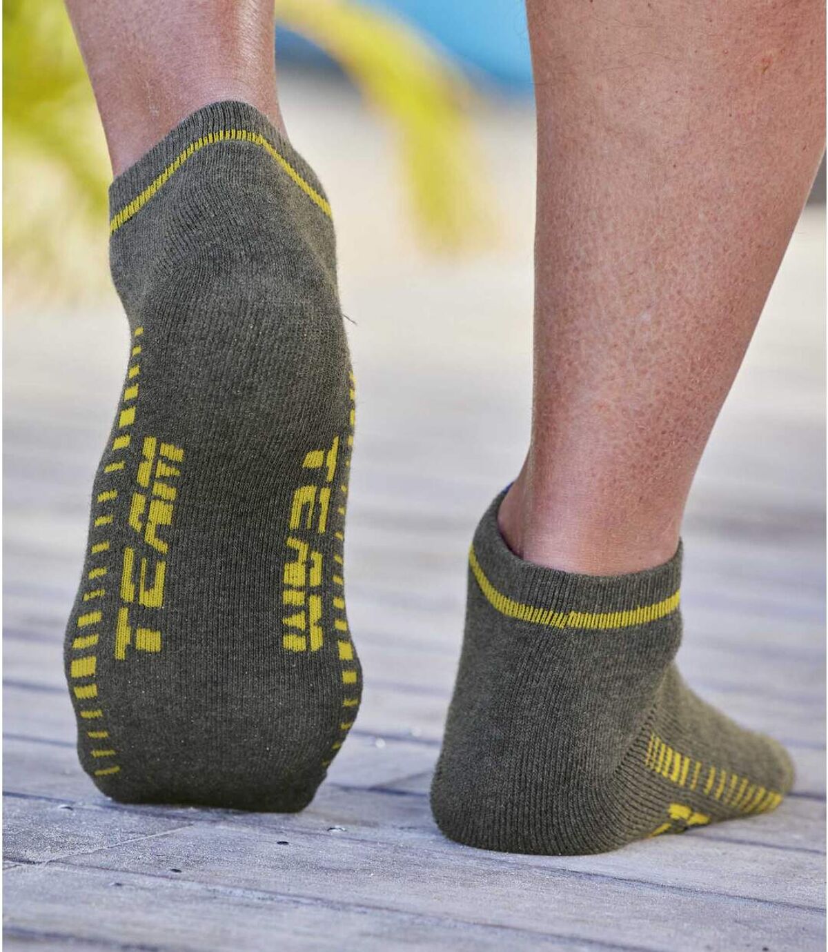 Sada 4 párů kotníkových ponožek Team Sport Atlas For Men
