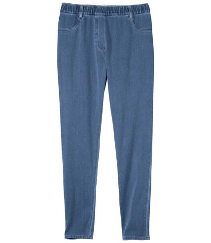 Women's Blue Stretchy Pants 