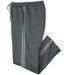 Men's Grey Fleece Pants - Elasticated Waistband-2