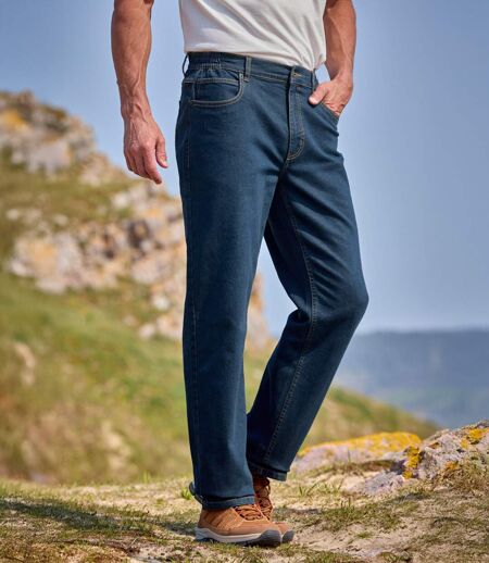 Jean Regular Stretch Confort Bleu 