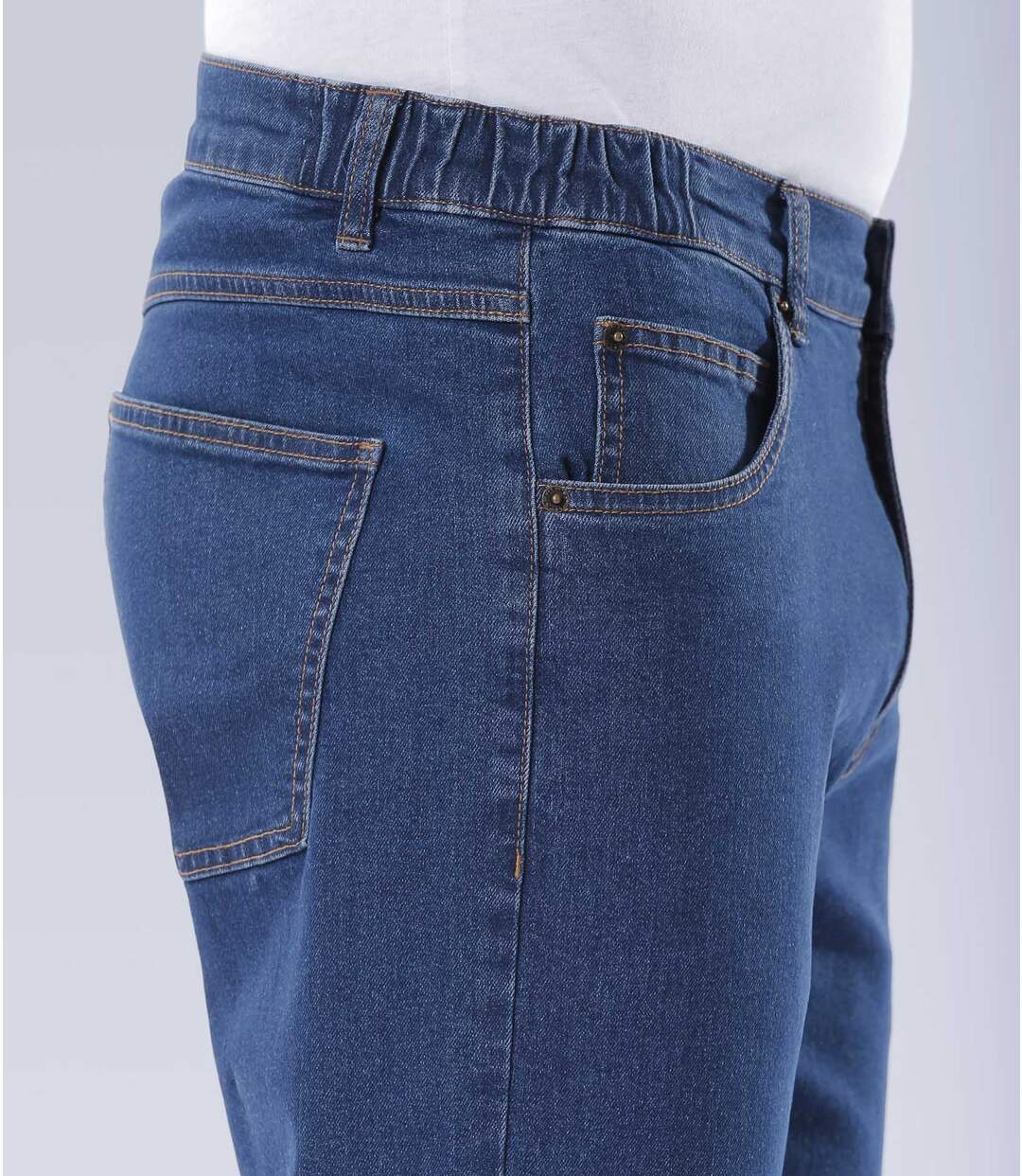 Jeans „Top Komfort“  mit teilelastischen Bund Atlas For Men