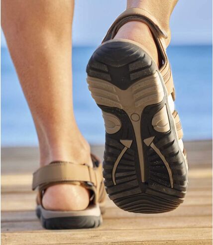 Men's Summer Sandals - Camel