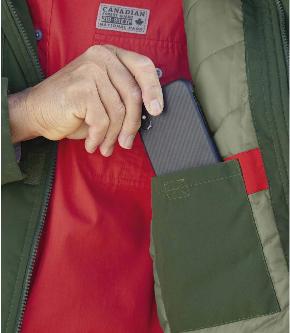 Parka s kapsami Alberta Atlas For Men