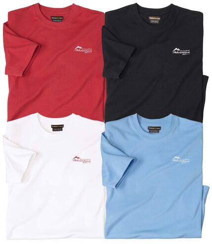 Lot de 4 Tee-Shirts Evasion 