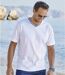 Zestaw 3 jednokolorowych koszulek Ibiza 