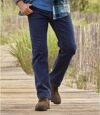 Zestaw 2 par niebieskich i szarych jeansów regular ze stretchem Atlas For Men