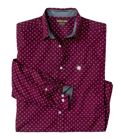 Chemise à manches longues Tackle Wear House Fishing marron homme taille