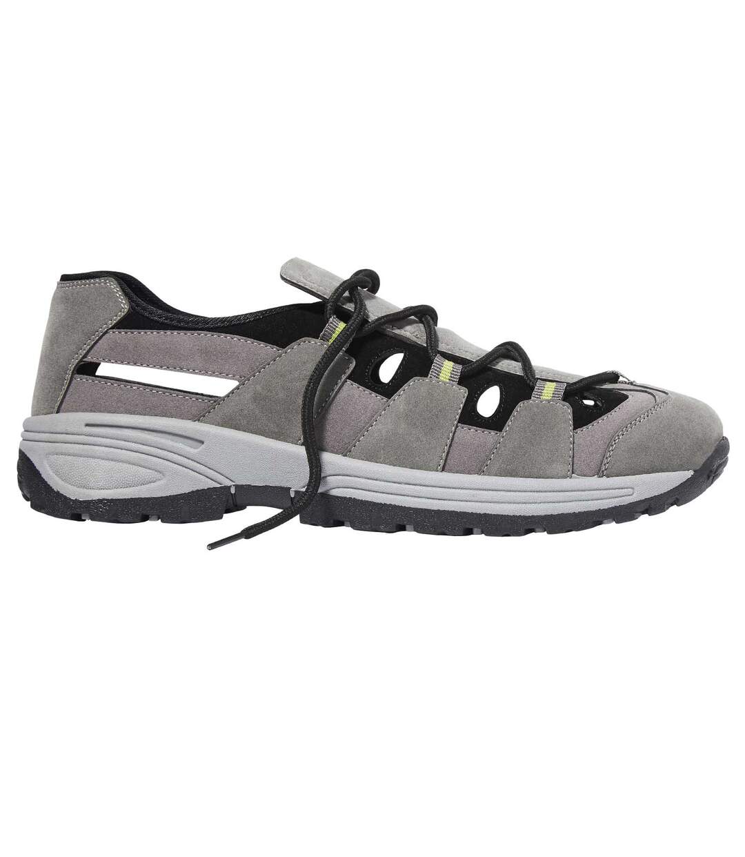 Men's Grey Casual Sport Shoes-3