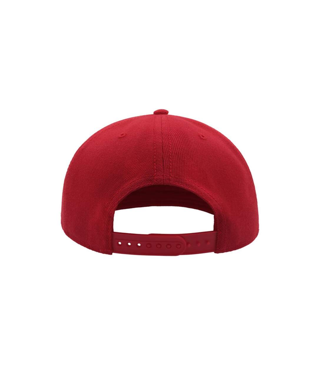 Lot de 2  casquettes avec visière plate adulte rouge Atlantis-2