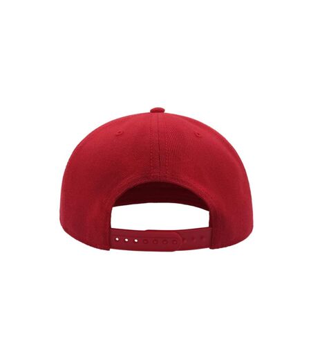 Atlantis - Lot de 2 casquettes avec visière plate - Adulte (Rouge) - UTAB423