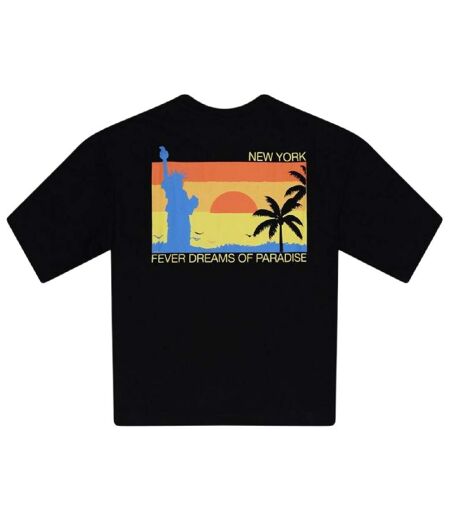 T-shirt Homme Noir Rose London
