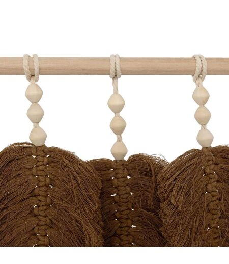 Déco Murale Feuilles en Tissu Odina 58cm Naturel