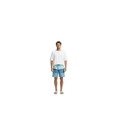 Mens Volley Ombre Stripe Swim Shorts Sky Pewter Hurley