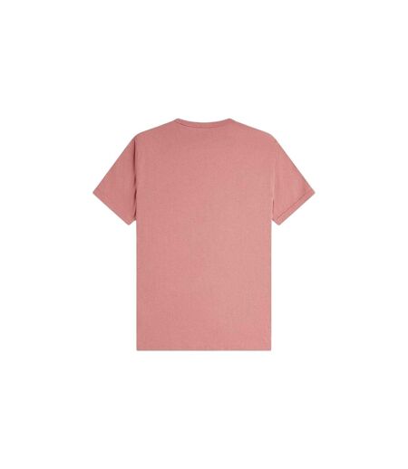 T-shirt Motif/style Logo Brodé Homme Blanc Cassé Fred Perry