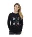 Disney - Sweat FROZEN CHANGE IS IN THE AIR - Femme (Noir) - UTBI18778-2