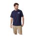 T-shirt Motif/style Logo Homme Bleu Marine Saltwell-2
